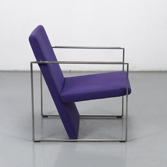 Image 1 of 2x Arco Spine armchair, purple
