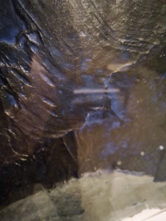 Image 1 of Wunderschönes, großes abstraktes Gemälde auf Leinwand