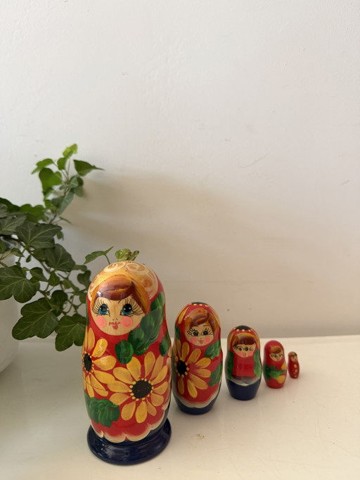Set di 5 bambole Matrioska