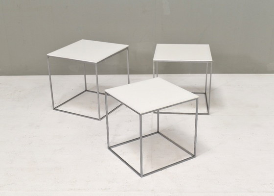 Image 1 of PK71 Miniset di Poul Kjærholm per E. Kold Christensen - Danimarca, 1957