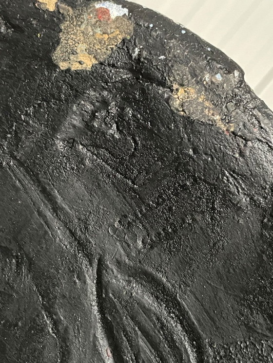 Image 1 of Un vaso vintage colorato extra large