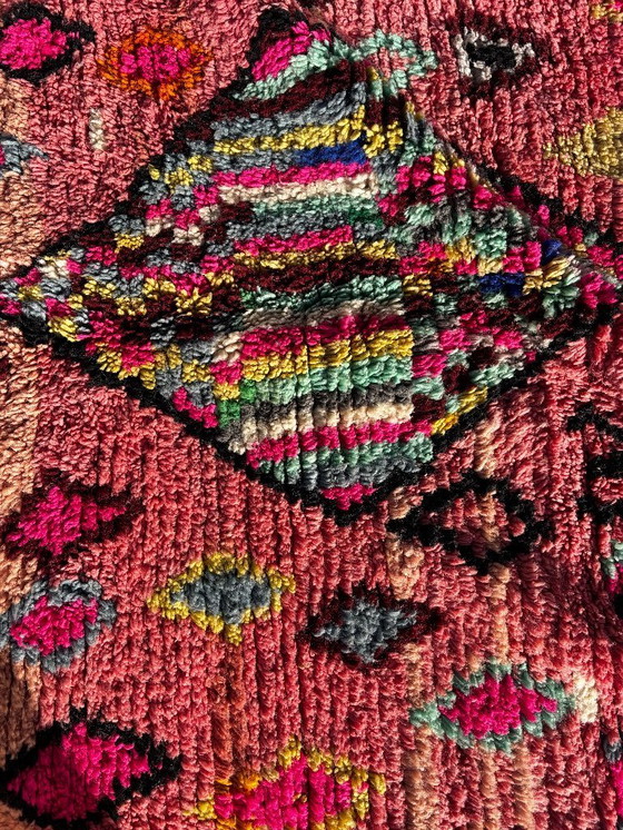 Image 1 of Tappeto berbero marocchino moderno colorato 200x300 cm