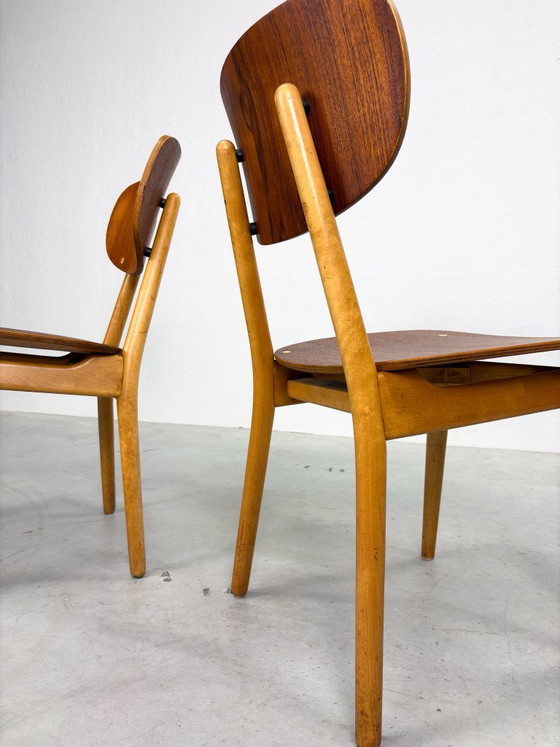 Set 'SB11' Dining chairs by Cees Braakman for Pastoe – Wood (photo 16 of 19)