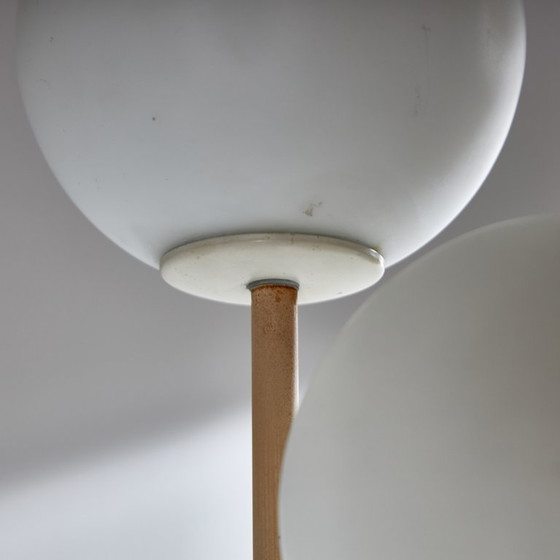 Image 1 of MK10053 Metal and glass floor lamp