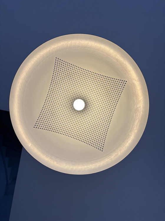 XL Vintage Italian Space Age Pendant Lamp – PiùLuce Vicenza (1970s/1980s) – Piuluce Vicenza, Metal (photo 3 of 11)
