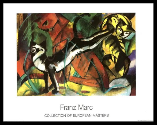 Marc, Franz - Trois chats - Collection des maîtres européens