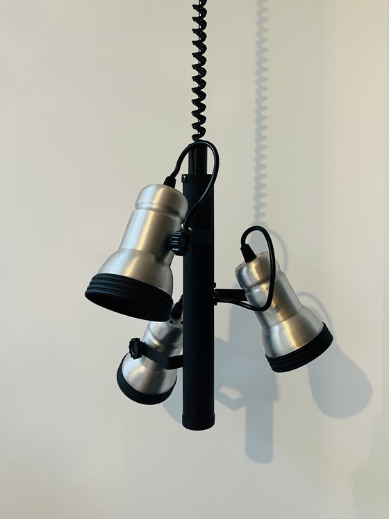 Image 1 of Pull down ceiling lamp 1960s (2 pieces available)