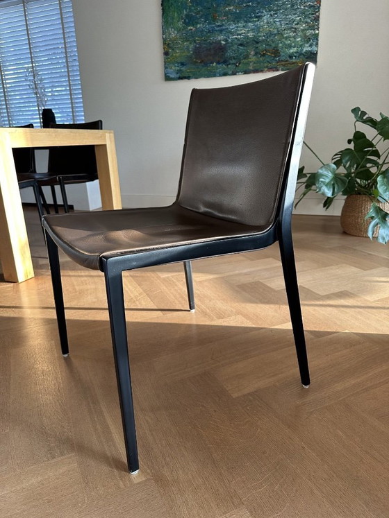 Image 1 of 6 fraaie KFF eetkamer stoelen