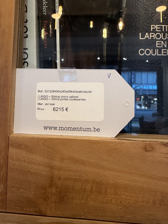 Image 1 of Teak vitrinekast 400 razza X 240 Hoog