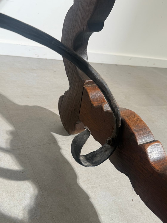 18th Century Solid Oak Dining Table (photo 7 of 9)