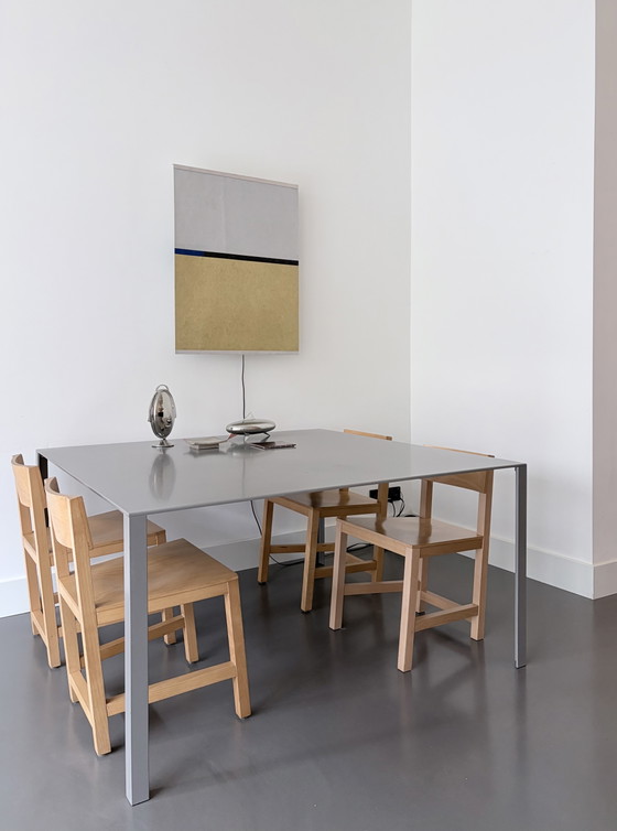 Tavolo originale 'Less' Jean Nouvel (140x140) – Molteni&C, Tavoli da pranzo, Metal (photo 2 of 6)