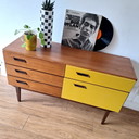 vintage small sideboard