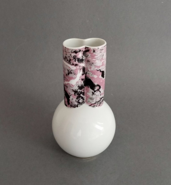 Image 1 of Jiří Laštovička postmodern vase for Thun Studio 1980's