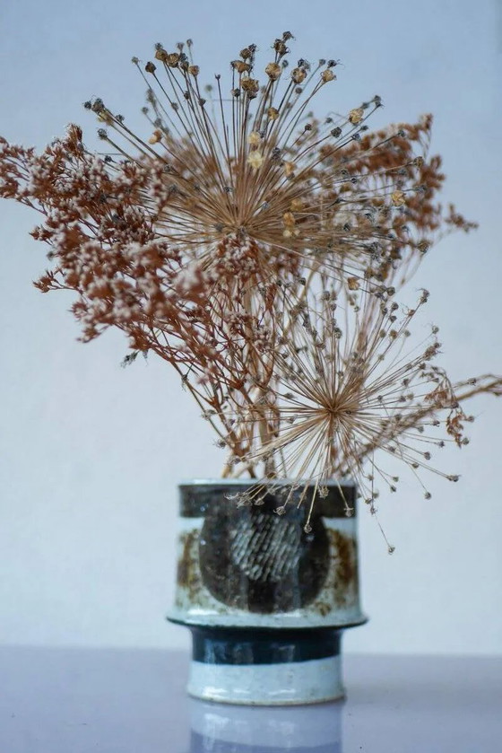 Image 1 of Mid-century modernist ceramic vase by Inger Persson for Rörstrand, Sweden, 1970s