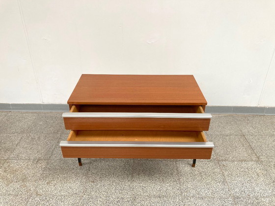 Image 1 of Vintage mid-century modular teak side cabinets/chest of drawers