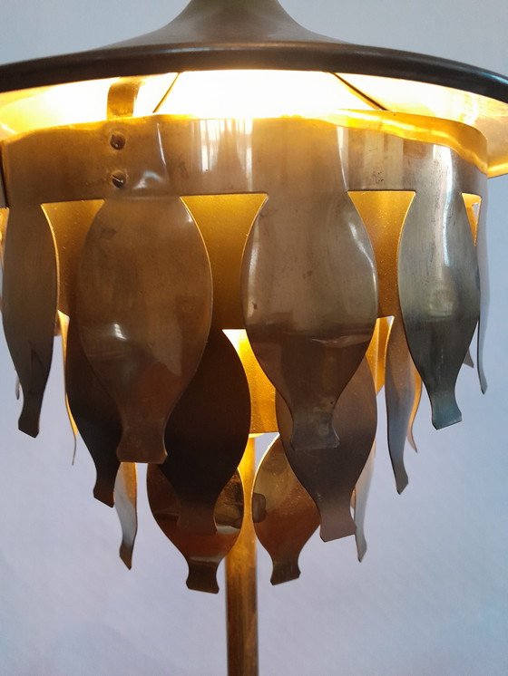 Image 1 of Table Lamp Of Brass, Design Uno Dahlén For Aneta, Scandinavian Modernity