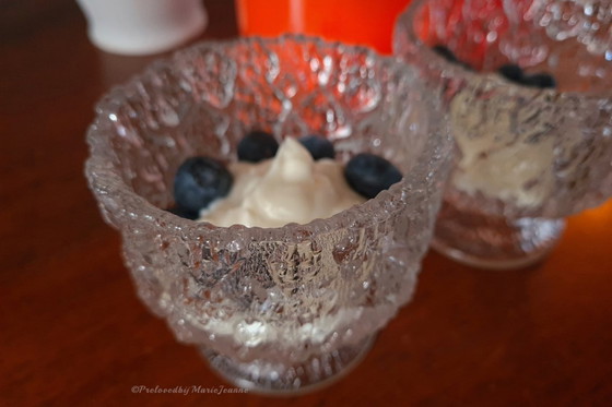 Image 1 of 2x Tapio Wirkkala, coupes à dessert IITALA verre à glace (Aslak) à pied.