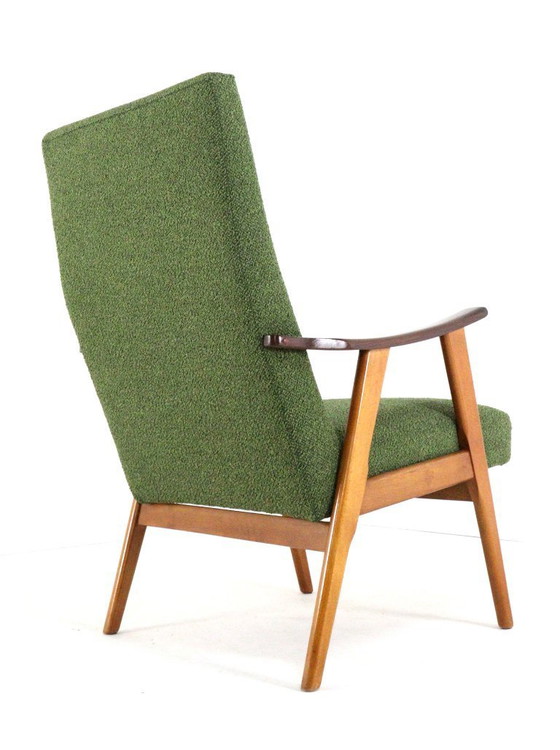 Image 1 of Dutch armchair 'Bergen' vintage upholstered