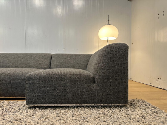 Image 1 of Sur & Plus Modular Design Sofa Gray - 3-piece + Hocker
