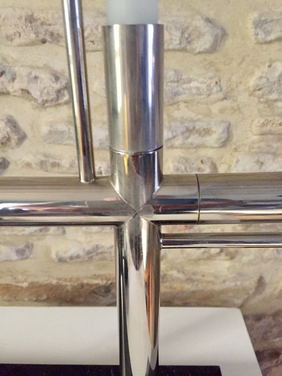 Image 1 of JACQUES ADNET / LAMPE QUADRO ART DECO/ VINTAGE