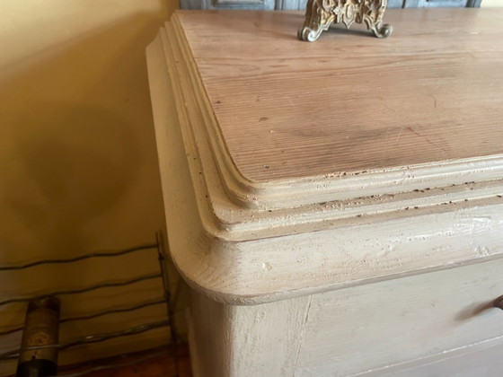 Image 1 of Imposante Hollandse Ladekast Ladenkast Commode 149 cm.