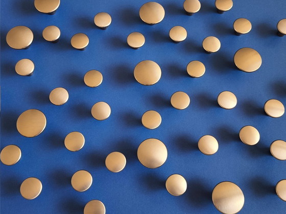 Image 1 of MUUTO metal dots 5er Set 2,7cm taupe Neuware