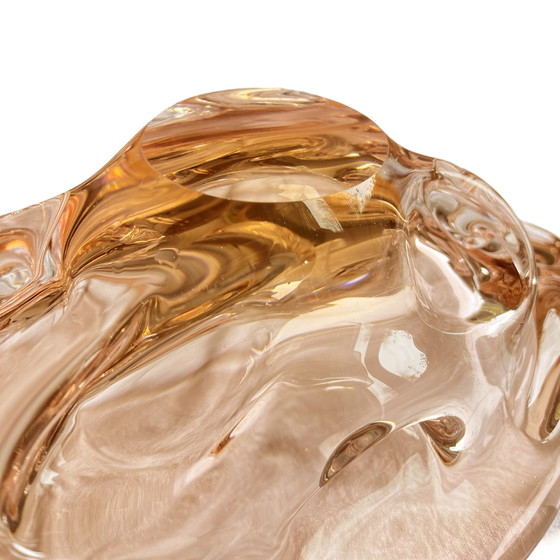 Image 1 of Grand plat, conçu par J. Hospodka, Chribska Sklarna, Tchécoslovaquie, années 1960