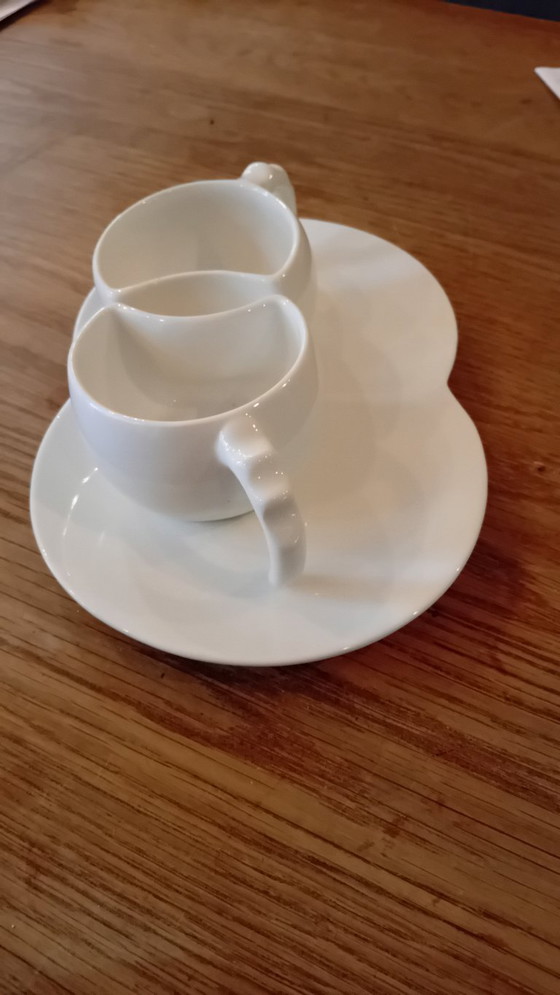 Image 1 of Duo cup and saucer - "Collaboration" - Bob van Schie