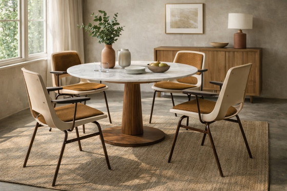 Image 1 of 8 sedie vintage Marko Holland – Jac Vogels (anni '70)