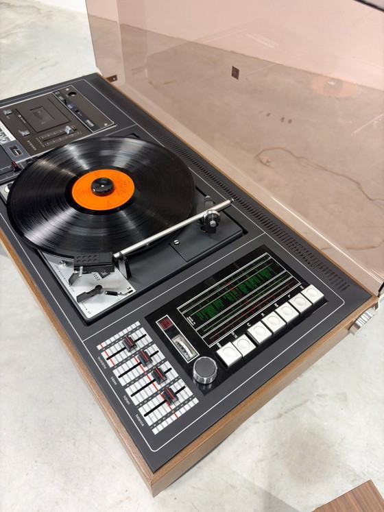 Image 1 of Vintage Rosita 'KL460' Stereo with Dual 1222 Turntable