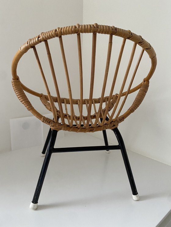 Image 1 of Rohé Noordwolde Sliedregt kinderstoel ca1956