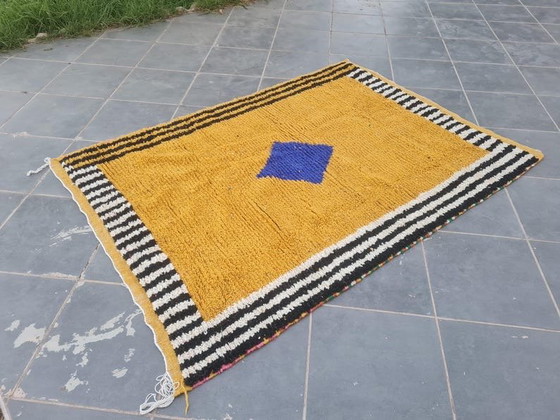 Alfombra de lana pura hecha a mano, elaborada tradicionalmente por encargo, tamaño 150/250 cm. – Ahrend, Wool (photo 3 of 8)