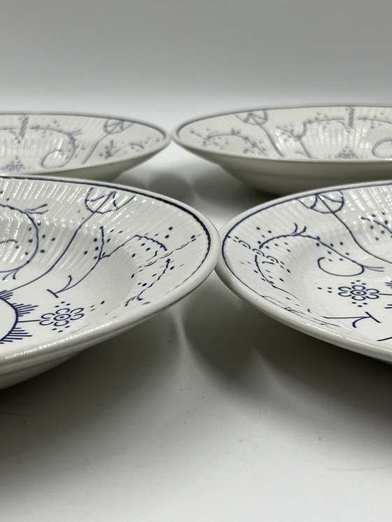 Image 1 of Set Of 4 Plates Boch Copenhagen