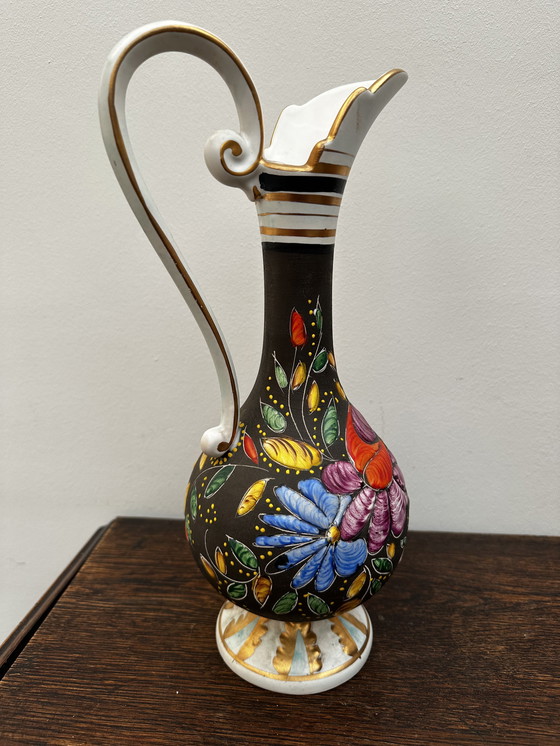 Image 1 of Vintage Soliflore Vase/Aiguillere - Hubert Becquet Quaregnon
