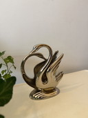 Art Deco chrome napkin holder/letter holder