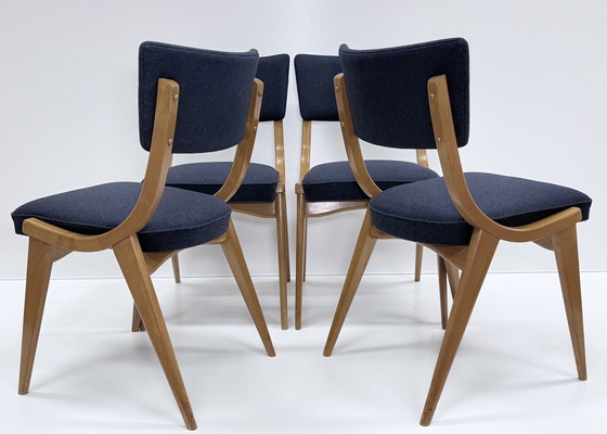 Image 1 of Sedie laterali BEN 4 pezzi. Vintage