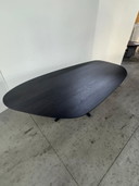 Nieuwe eikenhouten Bert Plantagie eettafel Kiezel 240x115x70cm