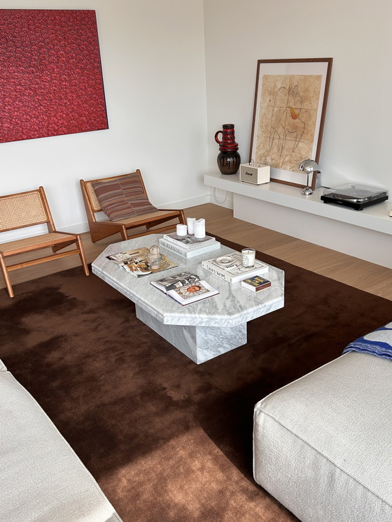 Image 1 of Vintage marble coffee table, Italy 1980s