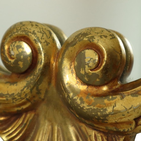 Image 1 of Classic Gold Leaf Mirror Baroque Style 79cm