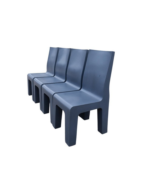 Image 1 of 4 chaises du musée Richard Hutten