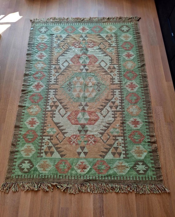 Image 1 of Beautiful kilim / rug 140x205 – high quality – Kar.A.Van