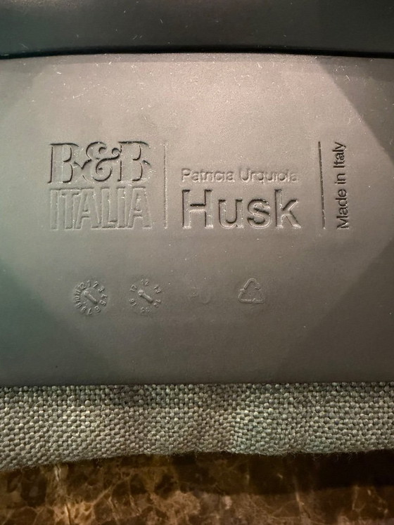 B&B ITALIA - Set van 4 Draaibare Husk Fauteuils – Metal, Plastic (photo 5 of 6)