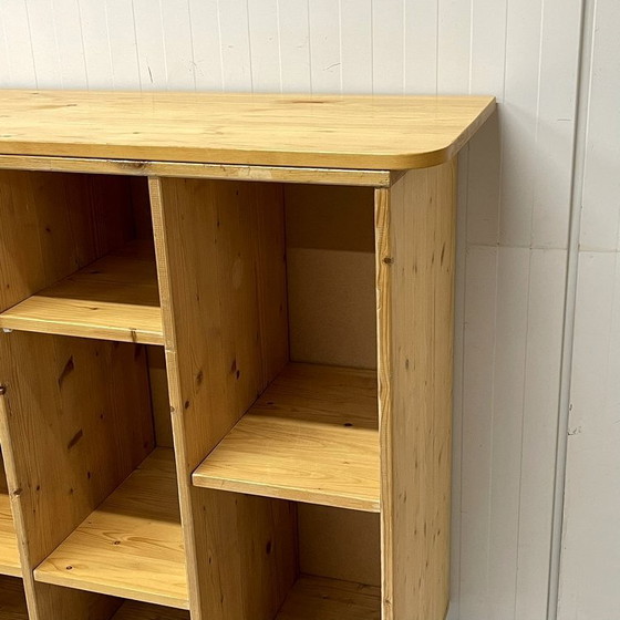 Image 1 of Armadio a muro vintage per la scuola armadio a scomparti in legno divisorio per la stanza