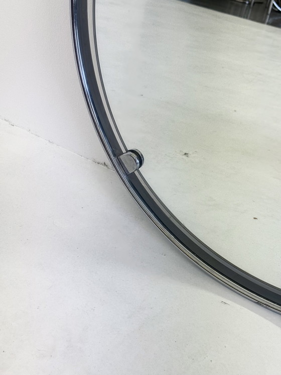 Image 1 of Vintage Design Mirror With Tube Frame Edge