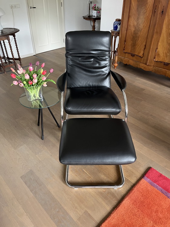 Image 1 of Koinor-Sessel mit separatem Fußhocker