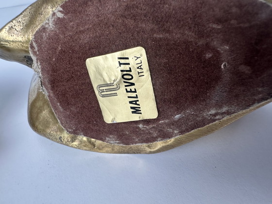 Image 1 of 2x vintage brass snails - Elli Malevolti