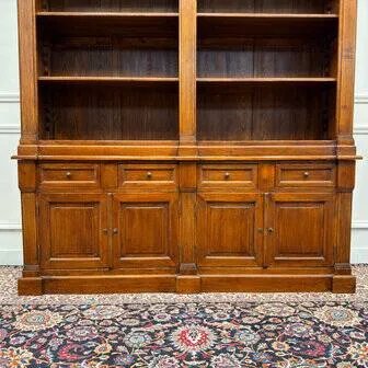 Grande libreria classica inglese Eichholtz, Librerie, Legno, Marrone (foto 15 di 20)