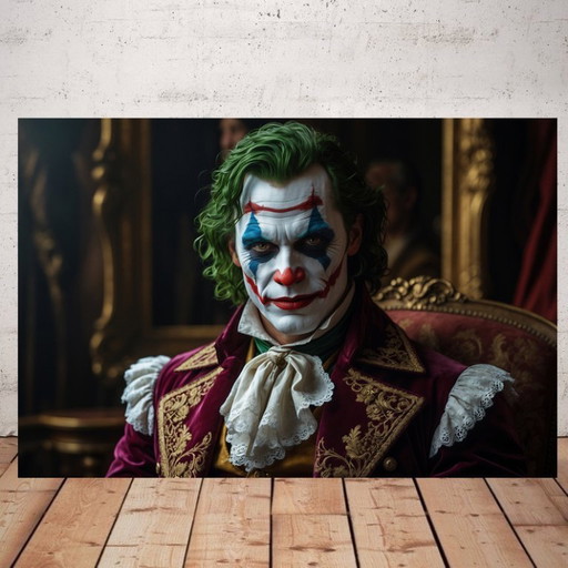 Foto auf Plexiglas oder Aluminium gedruckt / Limitierte Auflage / Signiert / Der Joker / Dekorativer Rahmen