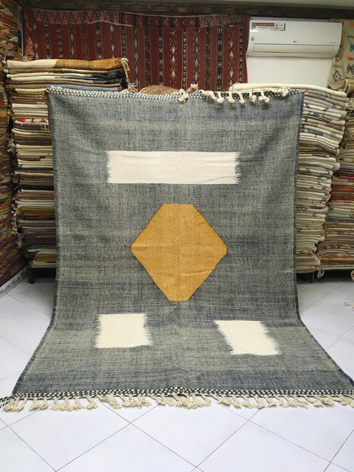 Kelim Boujaad Berber tapijt 310 x 211 cm