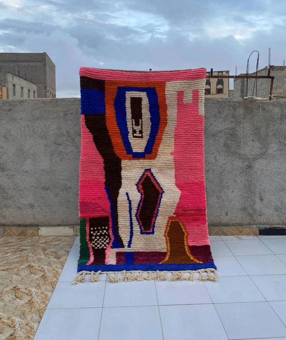 Handmade traditional carpet 250cm x 150cm Moroccan – Rugs & carpets, Wool (photo 2 of 12)